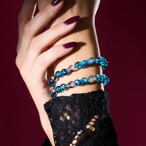 Dans la lune bleue | Bracelet en verre Firefly