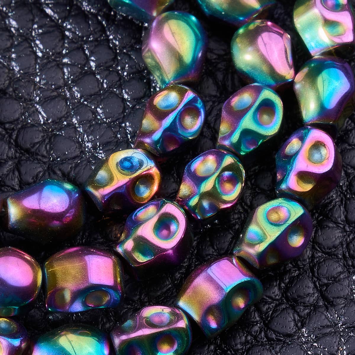 Licorne Argent | Enveloppement de crâne en hématite