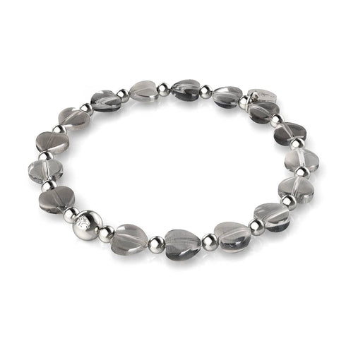 Sérénade en argent | Bracelet Infinity Hearts