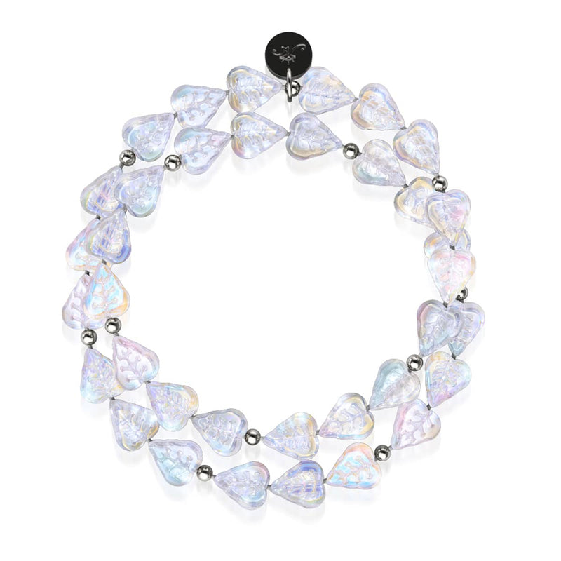 Pétales de glace | Argent sterling 925 | Feuille enroulée