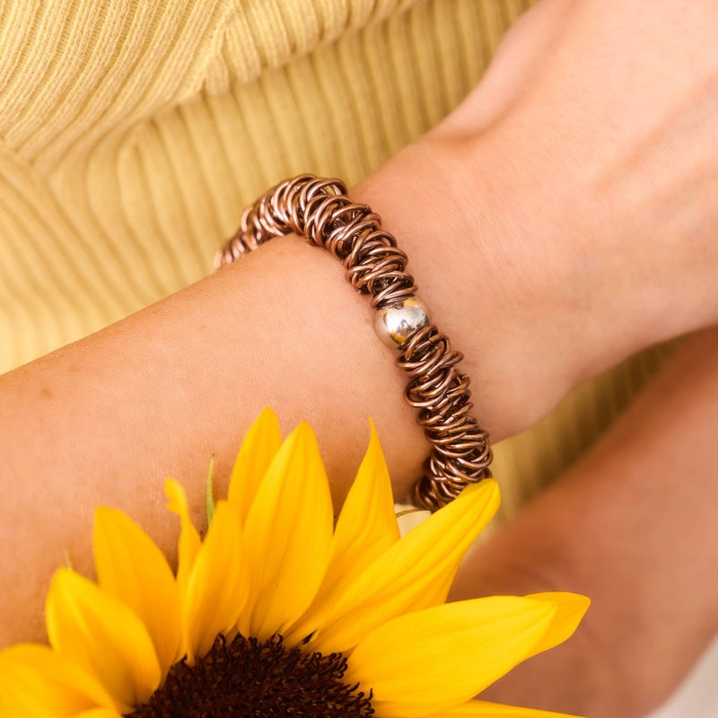 Bracelet en bronze | Liens d'amour de luxe