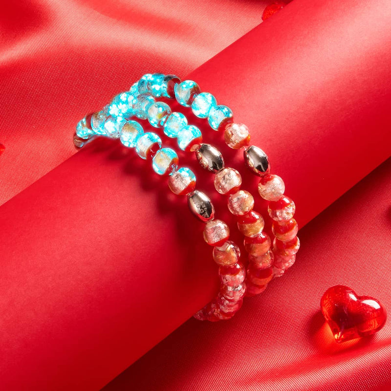 Cupid's Arrow | .925 Sterling Silver | Lunar Glass Bracelet