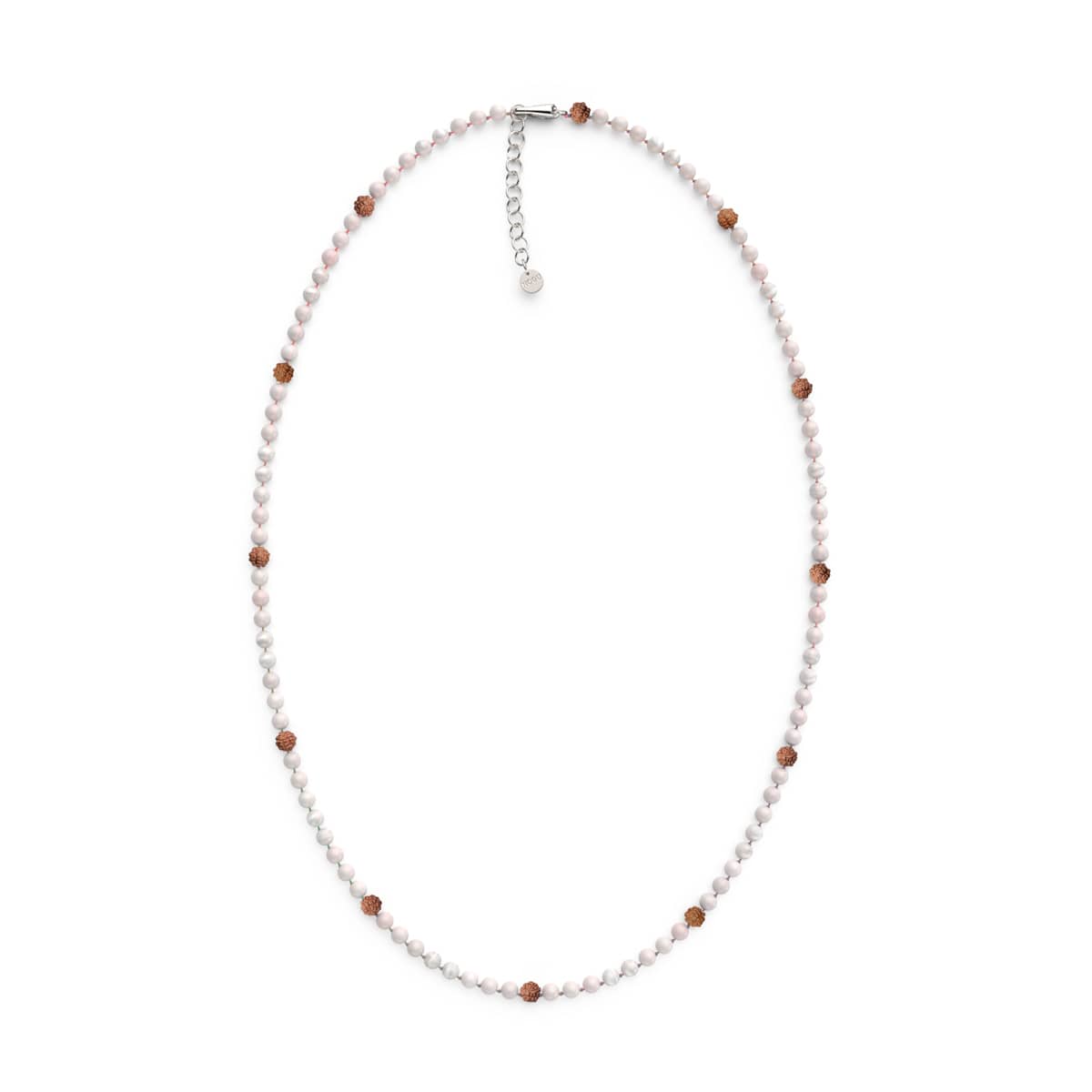 Loi de l'Attraction | Pierre précieuse Rudraksha | Enveloppement spirituel pour Mala