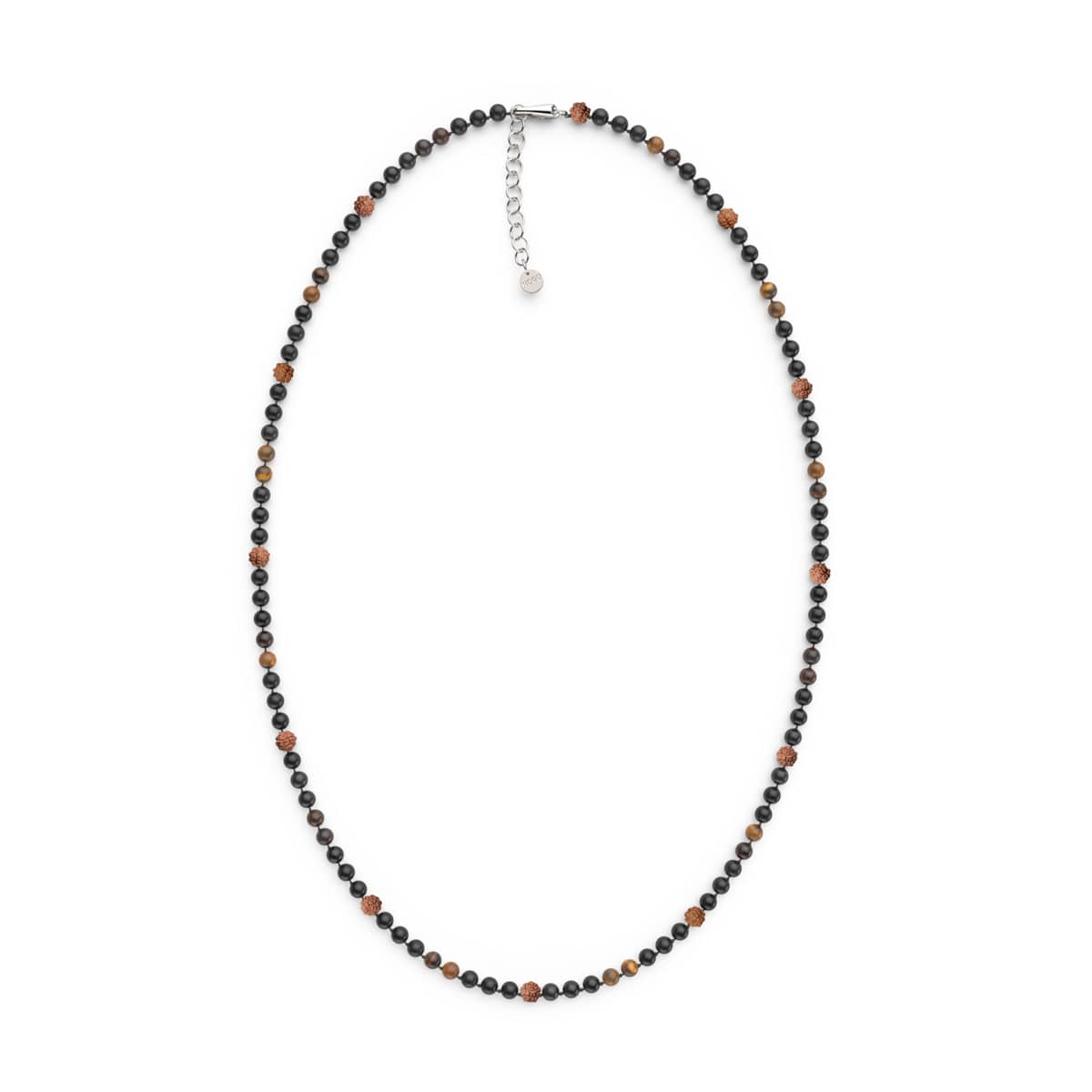 Chaman | Rudraksha en pierres précieuses | Enveloppement spirituel pour Mala