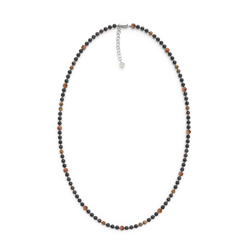 Shaman | Gemstone Rudraksha | Mala Spiritual Wrap