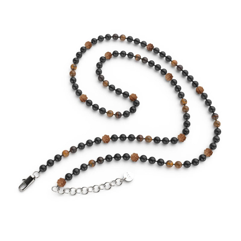Shaman | Gemstone Rudraksha | Mala Spiritual Wrap