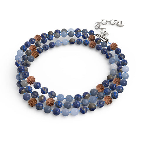 Tao | Pierre précieuse Rudraksha | Enveloppement spirituel pour Mala