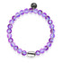 Violet | .925 Sterling Silver | Mermaid Glass Bead Bracelet