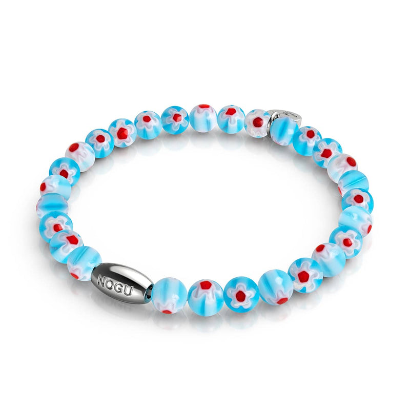 Alpine Bloom | Bracelet Millefiori en argent sterling 925