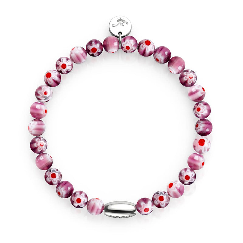 Mûre | Argent sterling 925 | Bracelet Millefiori