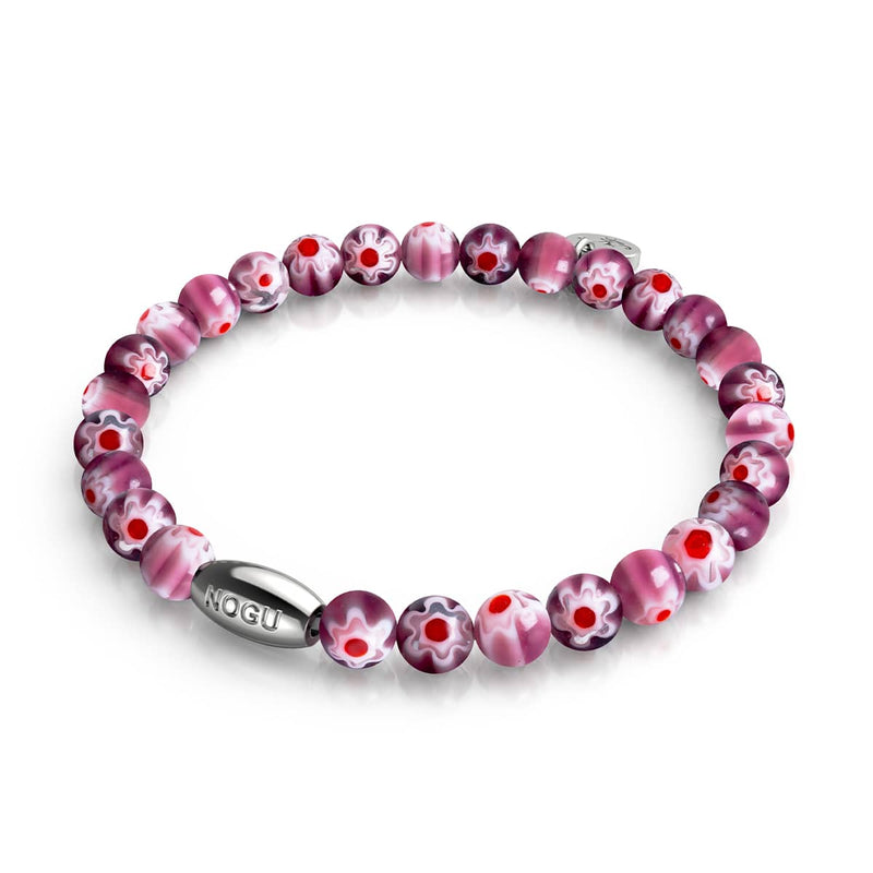 Mûre | Argent sterling 925 | Bracelet Millefiori