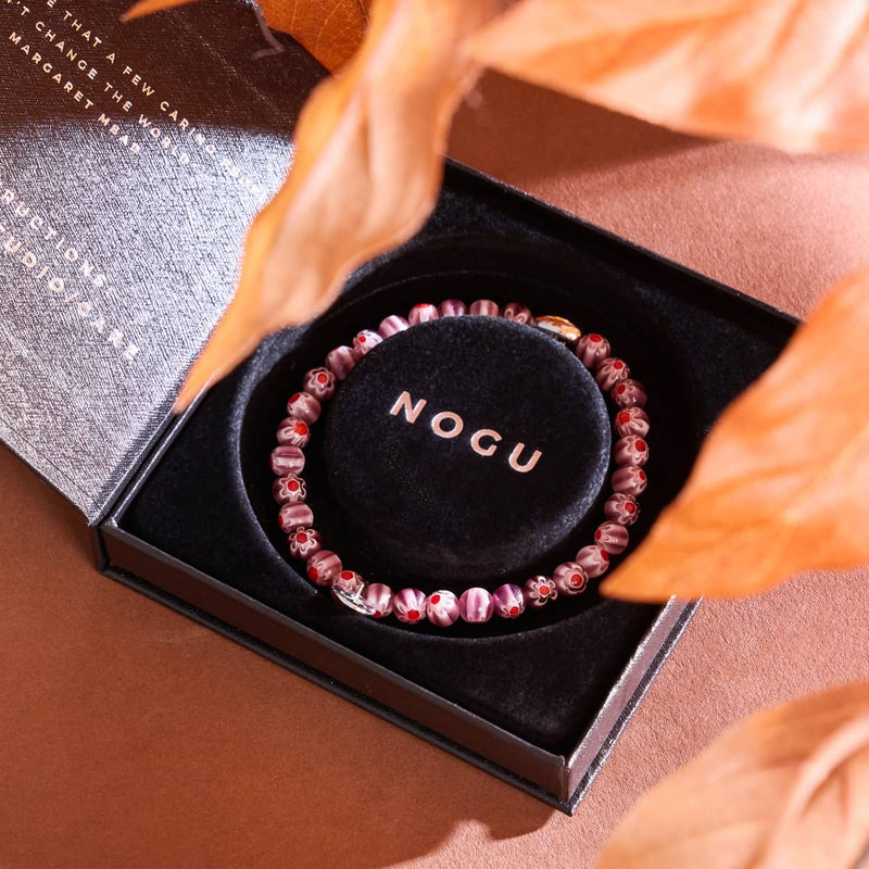 Mûre | Argent sterling 925 | Bracelet Millefiori