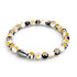 Tulipe toscane | Argent sterling 925 | Bracelet Millefiori