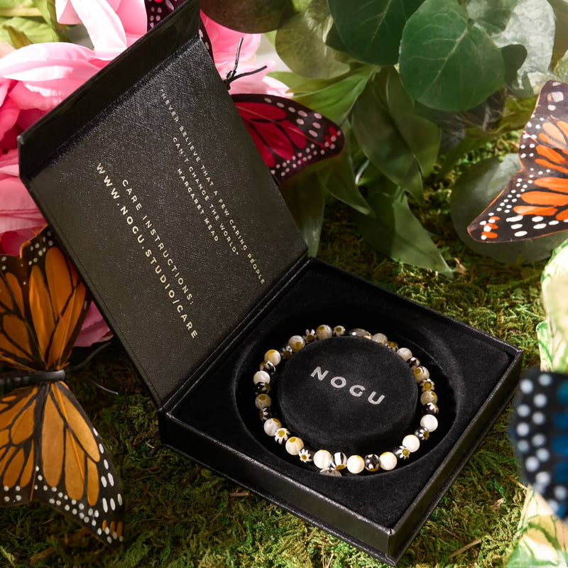 Tulipe toscane | Argent sterling 925 | Bracelet Millefiori