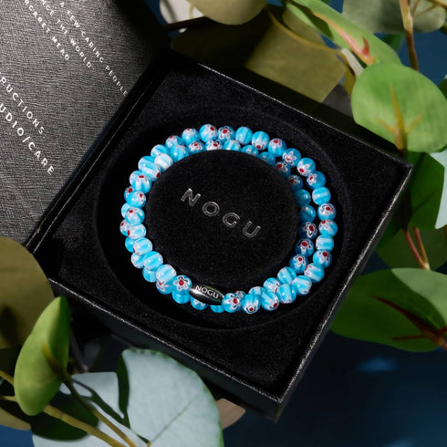 Azur | Argent | Enveloppement Millefiori