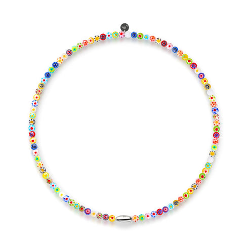 Fleur florentine | Argent sterling 925 | Enveloppe Millefiori