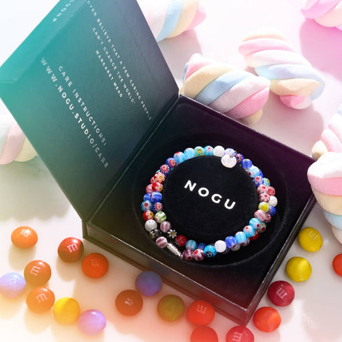 Fleur florentine | Argent sterling 925 | Enveloppe Millefiori