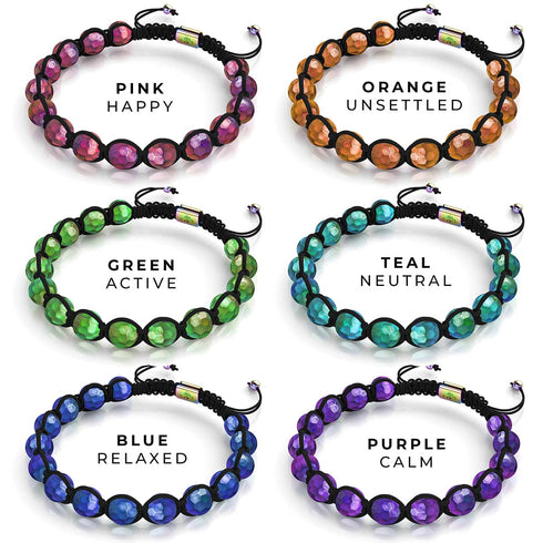 Bracelet en macramé Chromata | MoodSphere