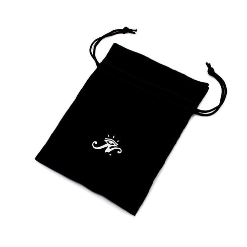 NOGU | Pochette cadeau en micro-suède noir