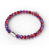 Grenat | Bracelet prisme à facettes