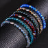 Onyx | Bracelet prisme à facettes