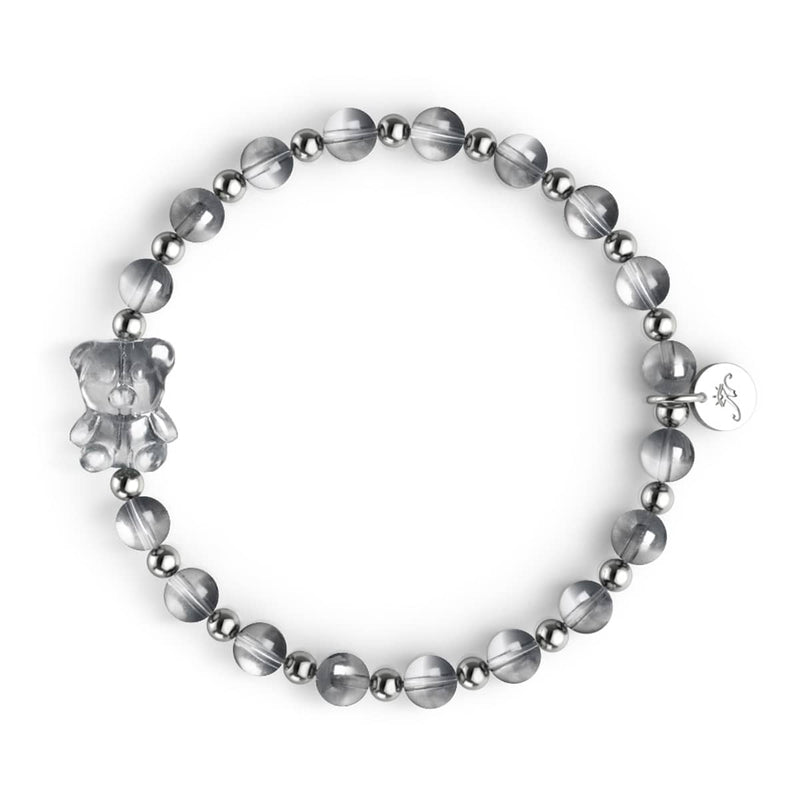 Carbone | Bracelet Shimmer Bear | Argent x Argent