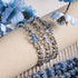 Bracelet Licorne Bleu | Argent | Ours scintillant
