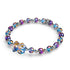 Bracelet Licorne Violet | Argent | Ours scintillant