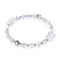 Bracelet Ours Double Shimmer Licorne Blanc | Argent