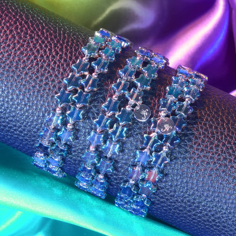 Écume de mer céleste | Argent sterling 925 | Enveloppe étoilée