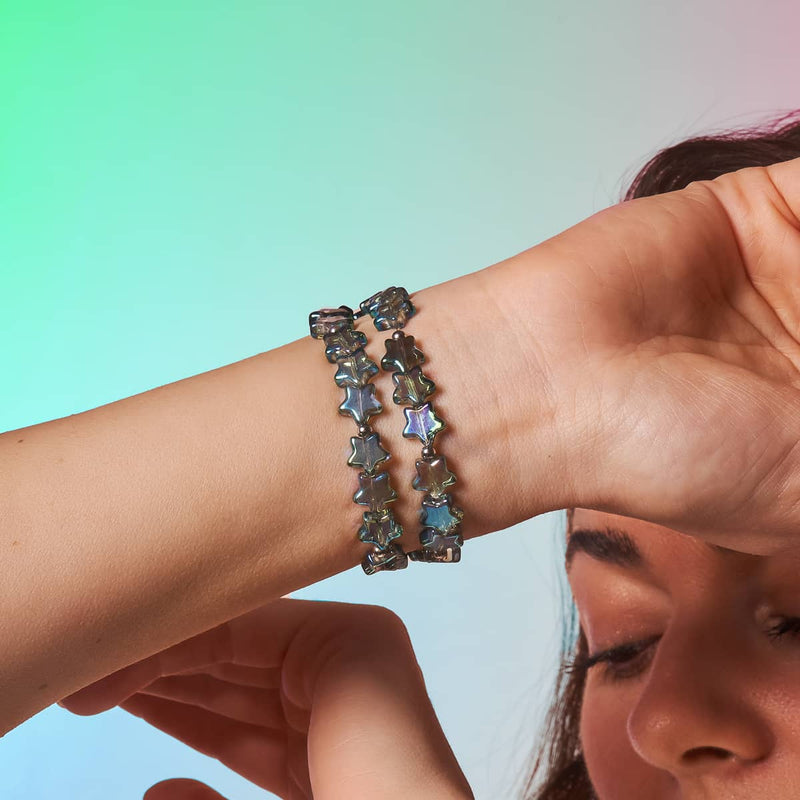 Écume de mer céleste | Argent sterling 925 | Enveloppe étoilée