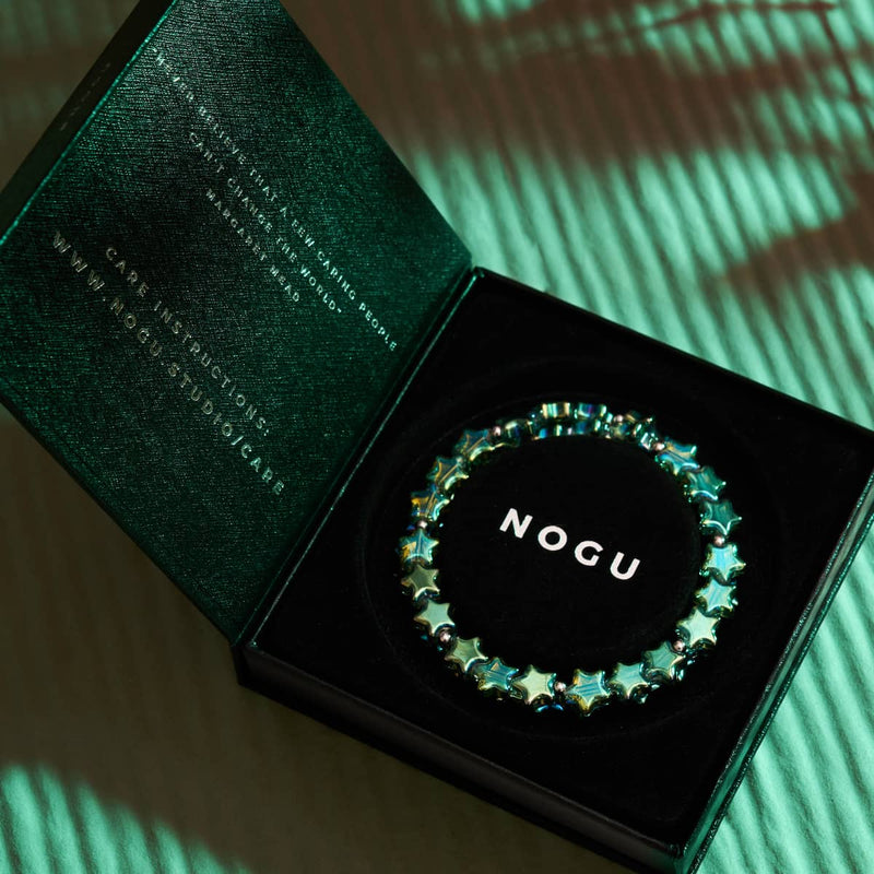 Emerald Borealis | .925 Sterling Silver | Star Wrap