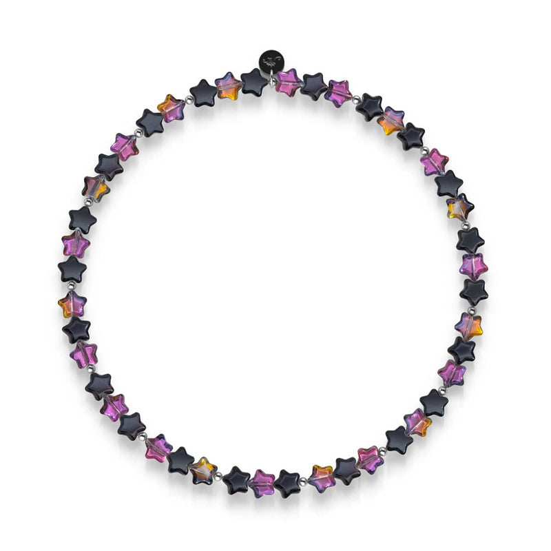 Midnight Borealis | Argent sterling 925 | Enveloppe étoilée