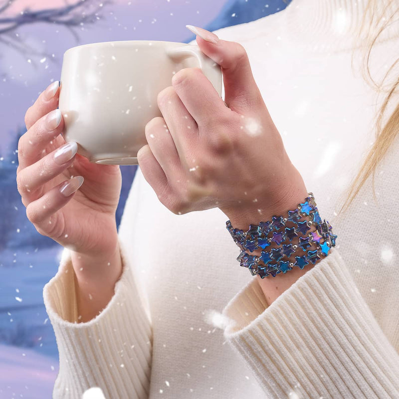 Aurores boréales | Argent sterling 925 | Enveloppe étoilée