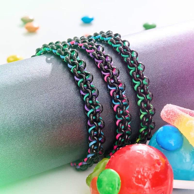 Liens Ara | Bracelet Mini Kismet | Spectrum x Gunmetal