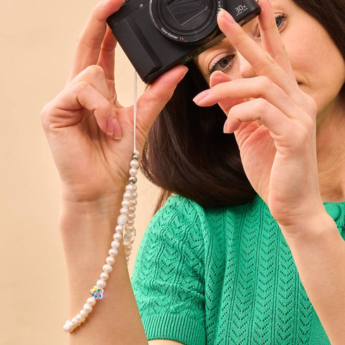 Ever After | Perle d'eau douce | Breloque pour téléphone