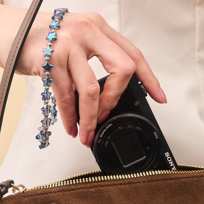 Aurores boréales | Verre étoilé | Breloque pour téléphone