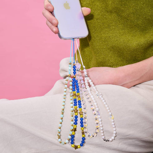 Nuit étoilée | Bleu x Or | Breloque pour téléphone