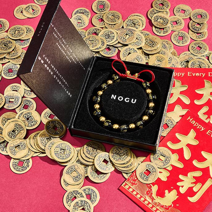 Tibetan Amulet | Deluxe Obsidian Mantra Bracelet