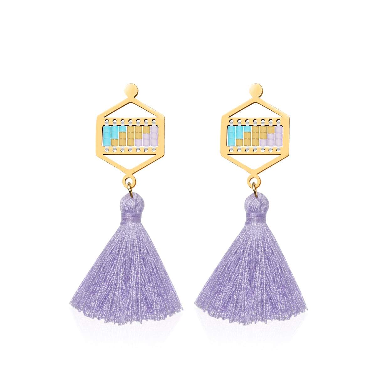 Laguna Niguel | 18k Gold | Boho Fringe Earrings