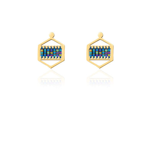 Manhattan Beach | 18k Gold | Boho Earrings