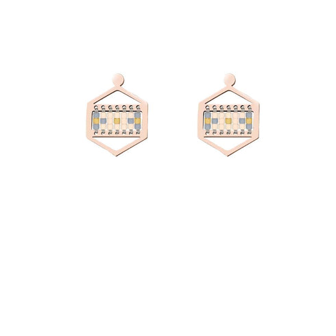 Monterey | 18k Rose Gold | Boho Earrings