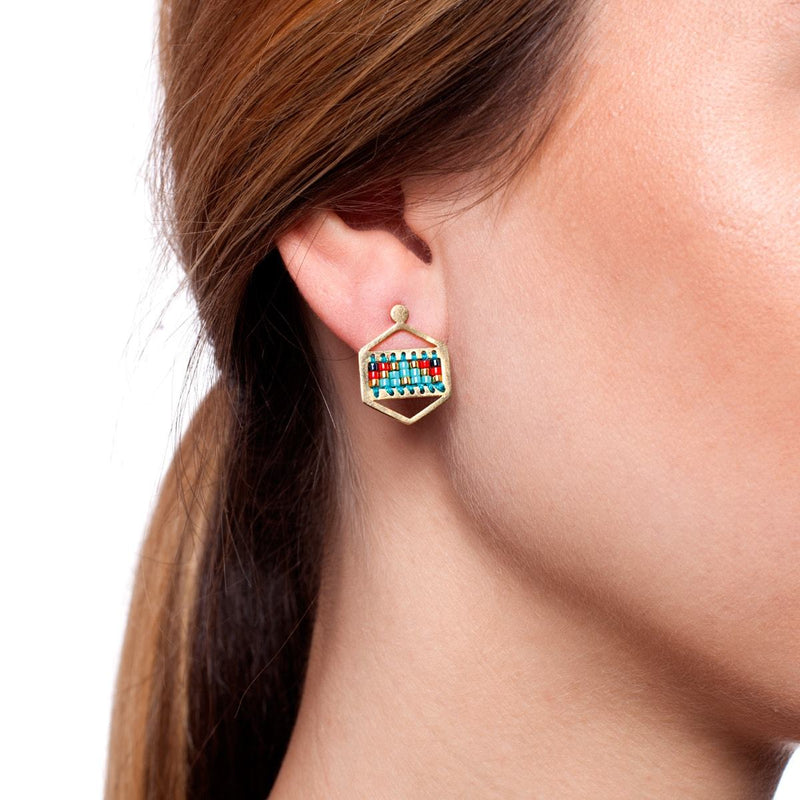 Domaines de Palos Verdes | Or 18 carats | Boucles d'oreilles bohèmes