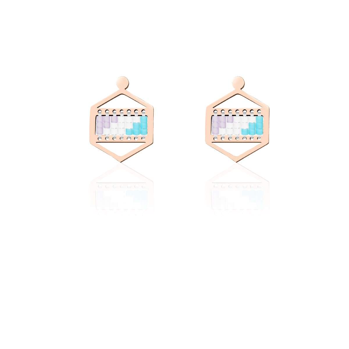 San Clemente | 18k Rose Gold | Boho Earrings