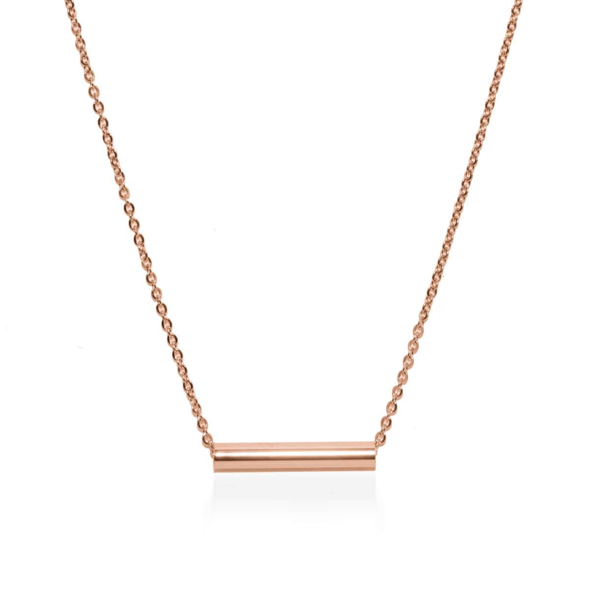 Minimaliste | Or rose 18 carats | Collier