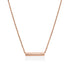 Minimaliste | Or rose 18 carats | Collier