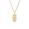 Owl | 18k Gold | Charm Necklace