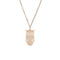 Chouette | Or rose 18 carats | Charme Collier