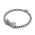 Panthera by Keysi Sayago | 18k White Gold | Cubic Zirconia Crystal Bracelet