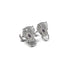 Panthera by Keysi Sayago | 18k White Gold | Cubic Zirconia Crystal Earrings